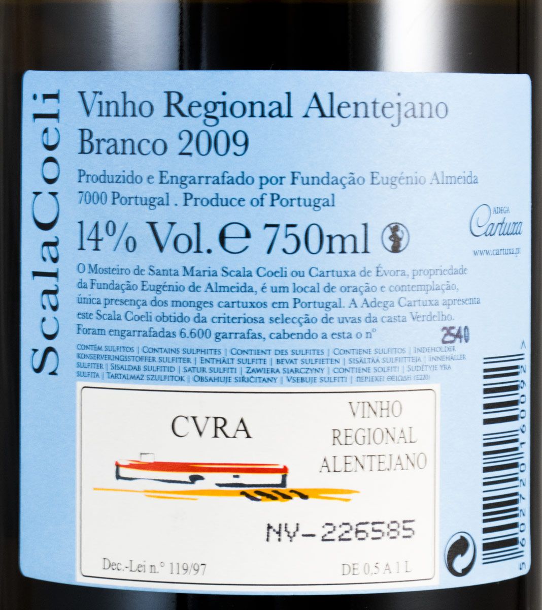 2009 Scala Coeli Verdelho white