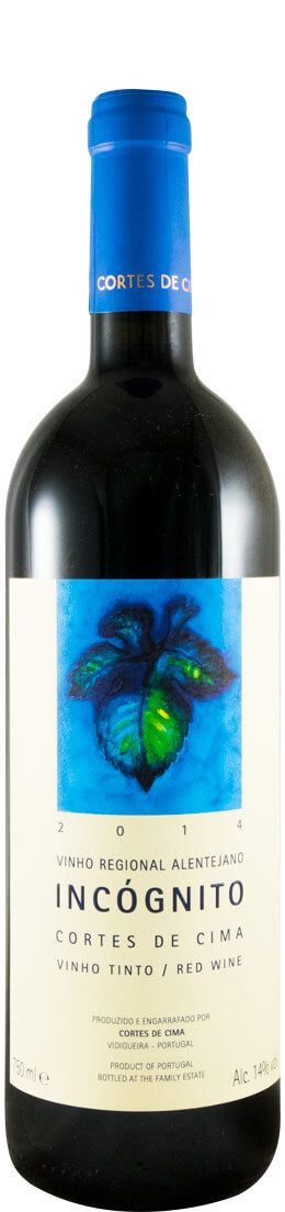 2014 Cortes de Cima Incógnito red