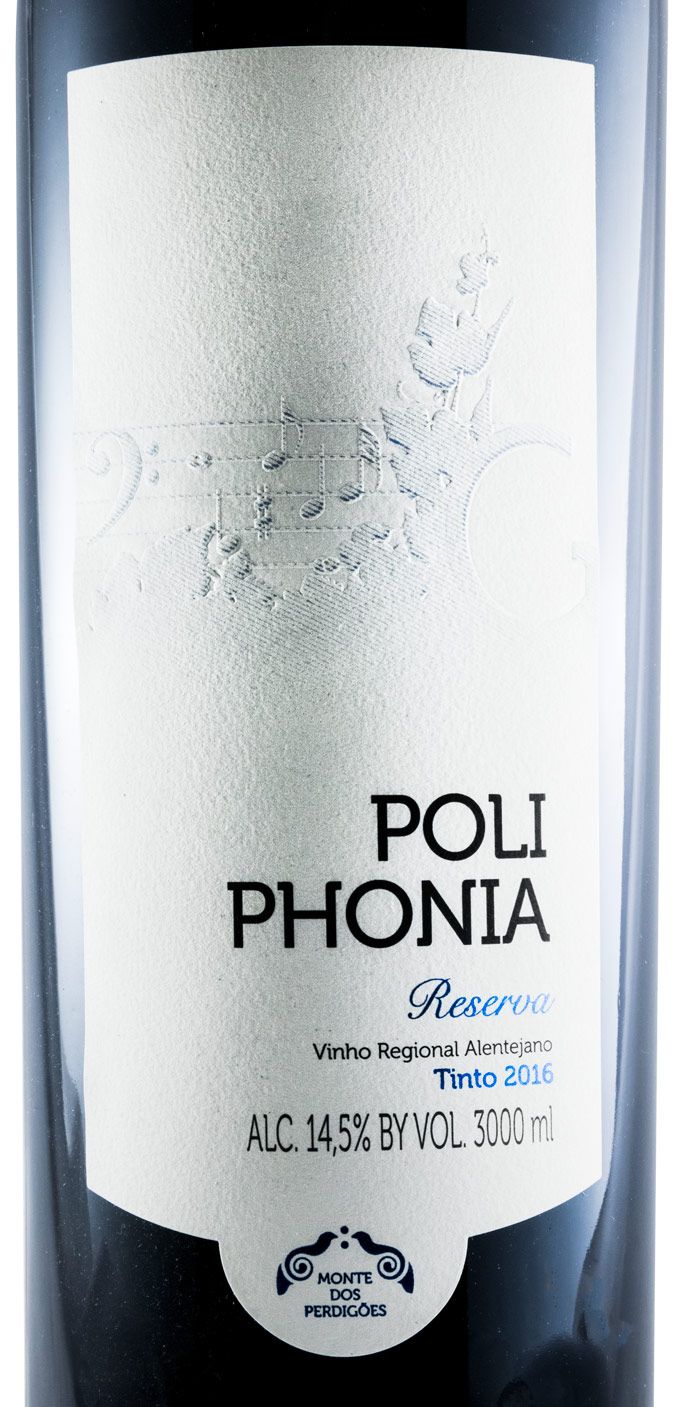 2016 Poliphonia Reserva red 3L