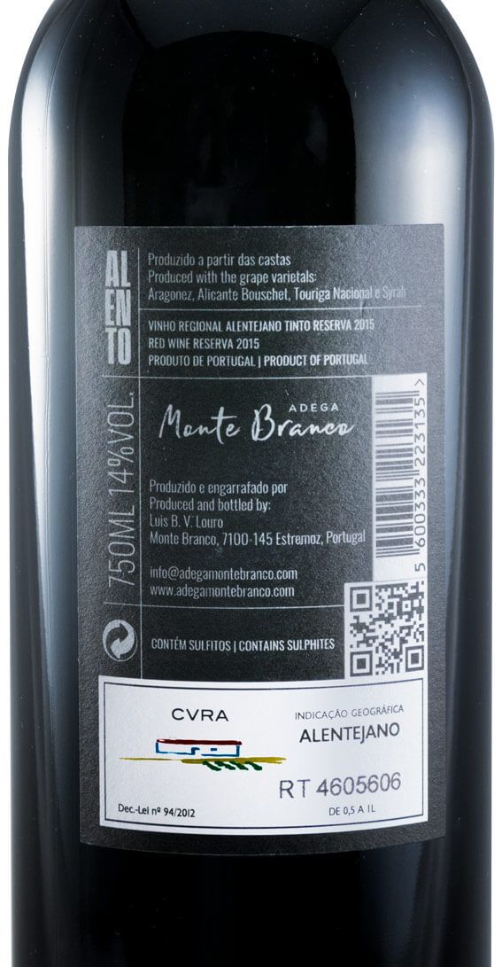 2015 Alento Reserva red