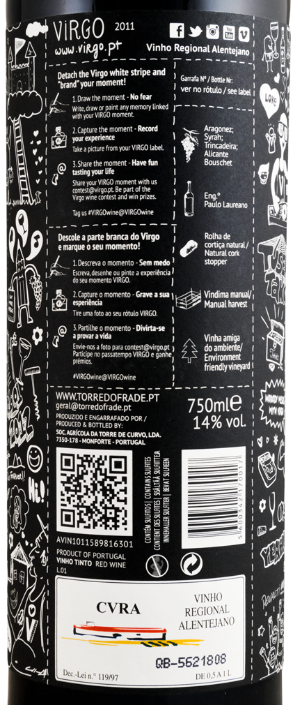 2011 Virgo Torre do Frade tinto