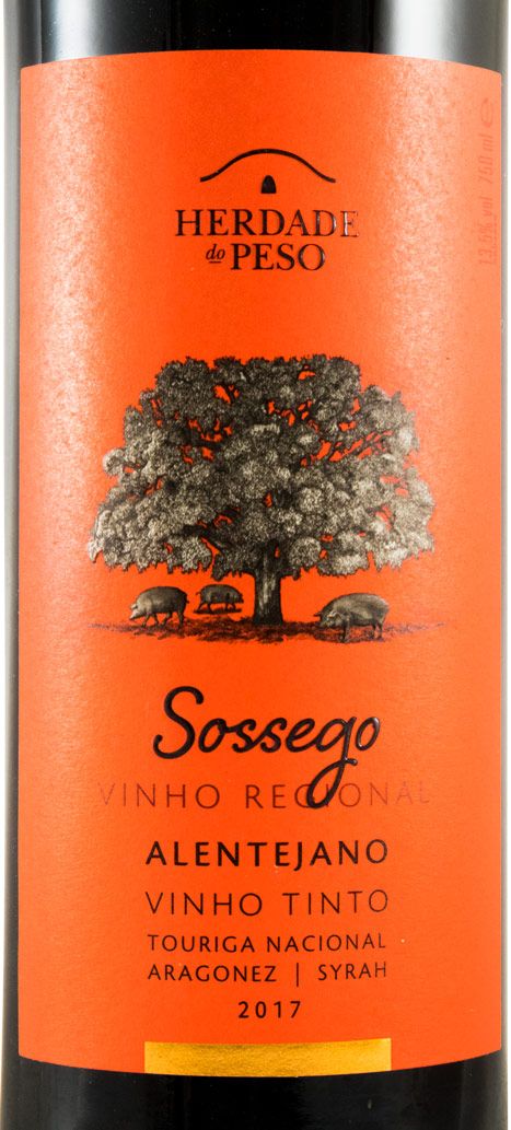 2017 Herdade do Peso Sossego tinto