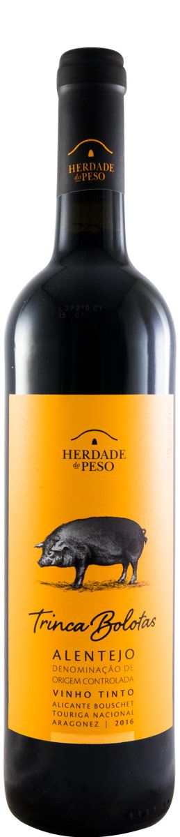 2016 Herdade do Peso Trinca Bolotas red