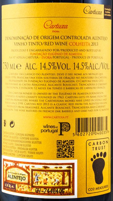 2013 Cartuxa tinto