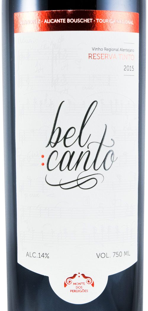 2015 Belcanto Reserva red