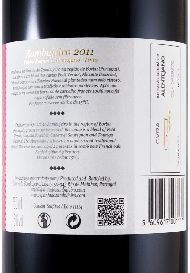 2011 Zambujeiro red