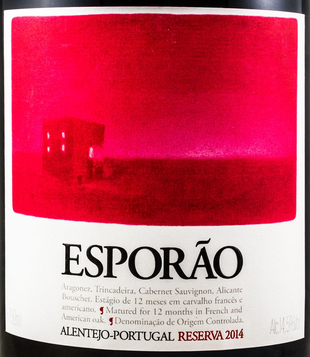 2014 Esporão Reserva red