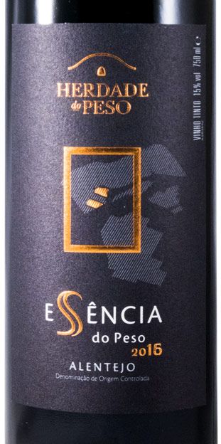 2015 Herdade do Peso Essência do Peso red