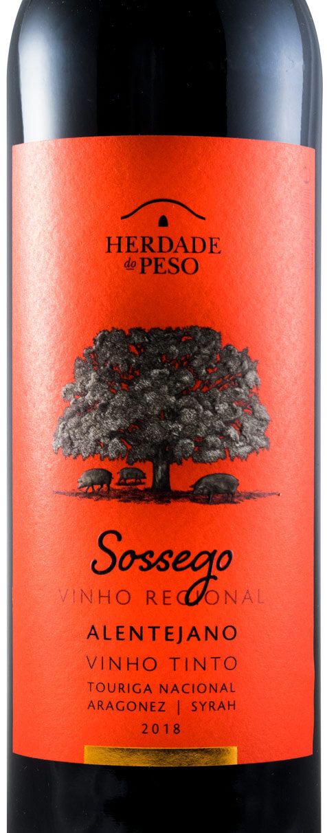 2018 Herdade do Peso Sossego tinto