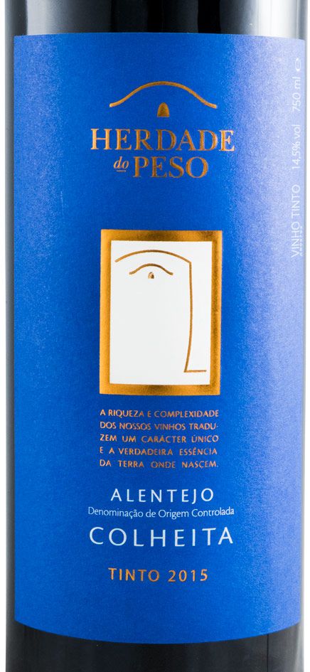 2015 Herdade do Peso Colheita red
