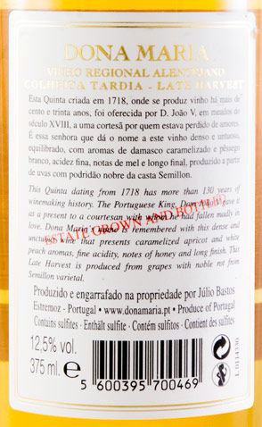 2011 Júlio Bastos Dona Maria Late Harvest white 37.5cl