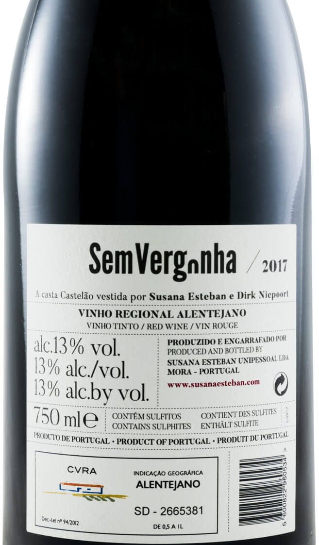 2017 Susana Esteban & Dirk Niepoort Sem Vergonha tinto