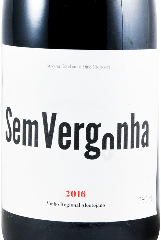 2016 Susana Esteban & Dirk Niepoort Sem Vergonha red