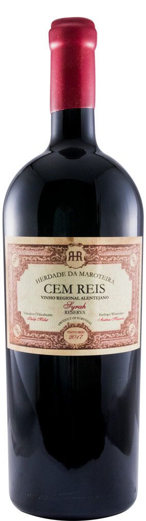 2017 Herdade da Maroteira Cem Reis Syrah Reserva tinto 1,5L