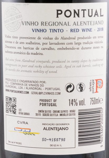 2015 Pontual Syrah red