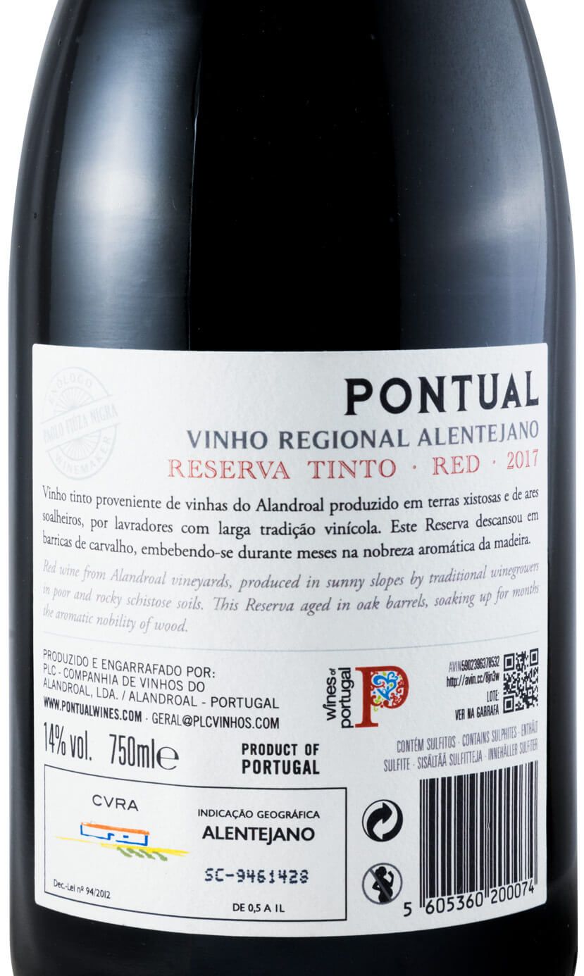 2017 Pontual Reserva tinto