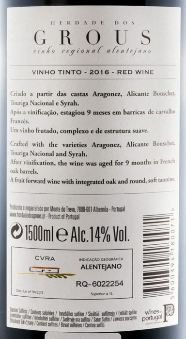 2016 Herdade dos Grous red