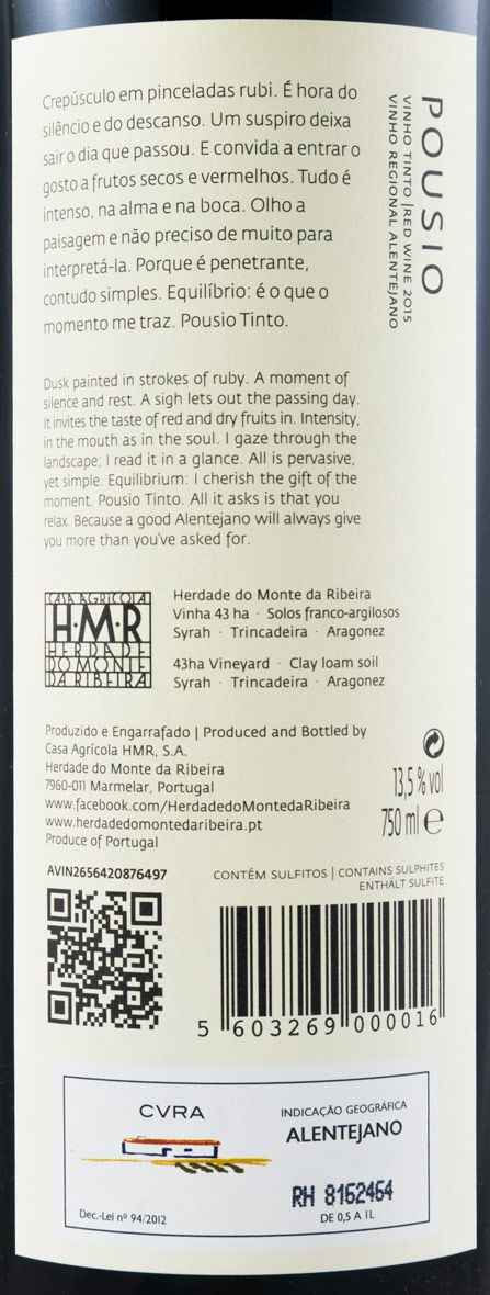 2015 HMR Pousio red