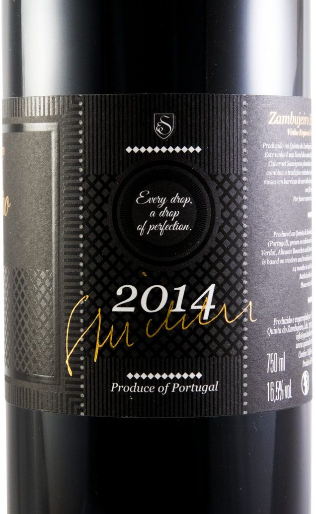 2014 Zambujeiro Especial red