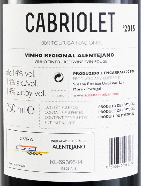 2015 Susana Esteban Cabriolet red