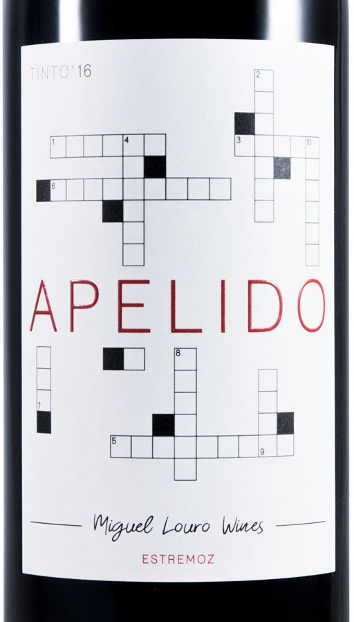 2016 Apelido tinto