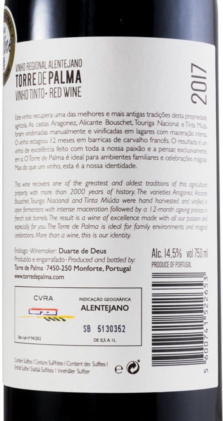 2017 Torre de Palma red