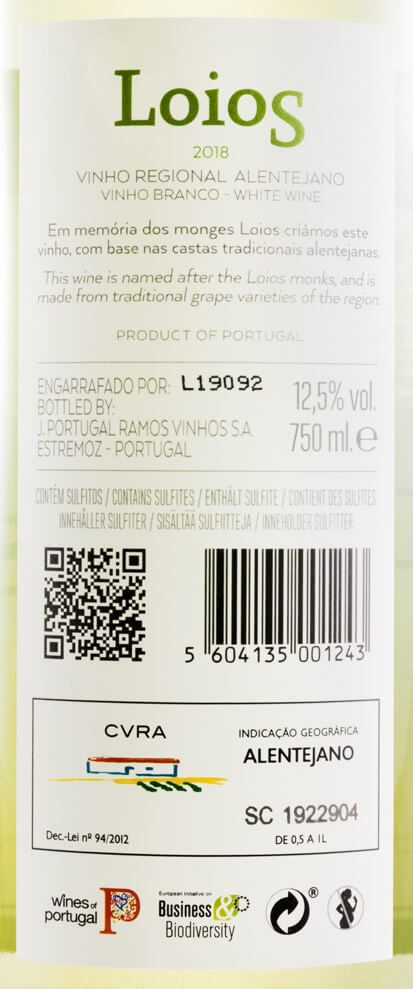 2018 João Portugal Ramos Loios branco