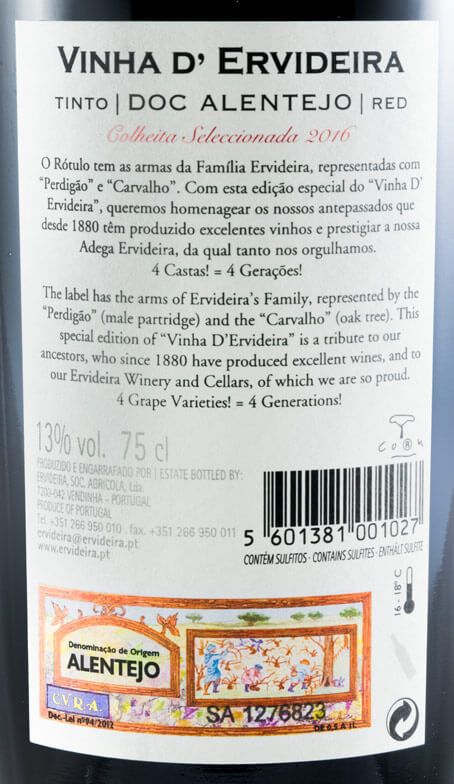 2016 Vinha D'Ervideira Colheita Seleccionada tinto