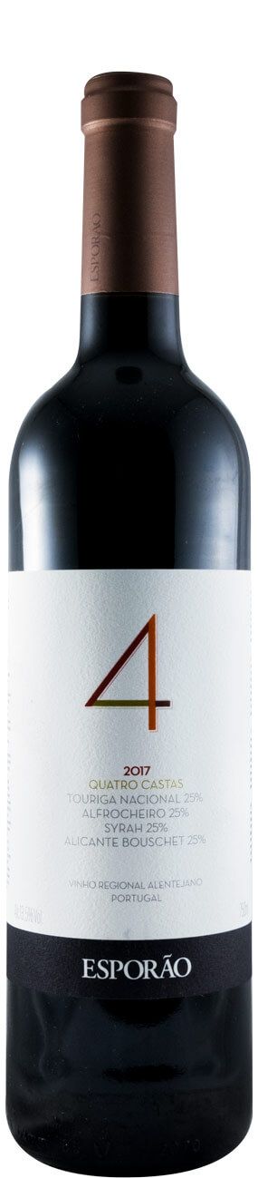 2017 Herdade do Herdade Quatro Castas red