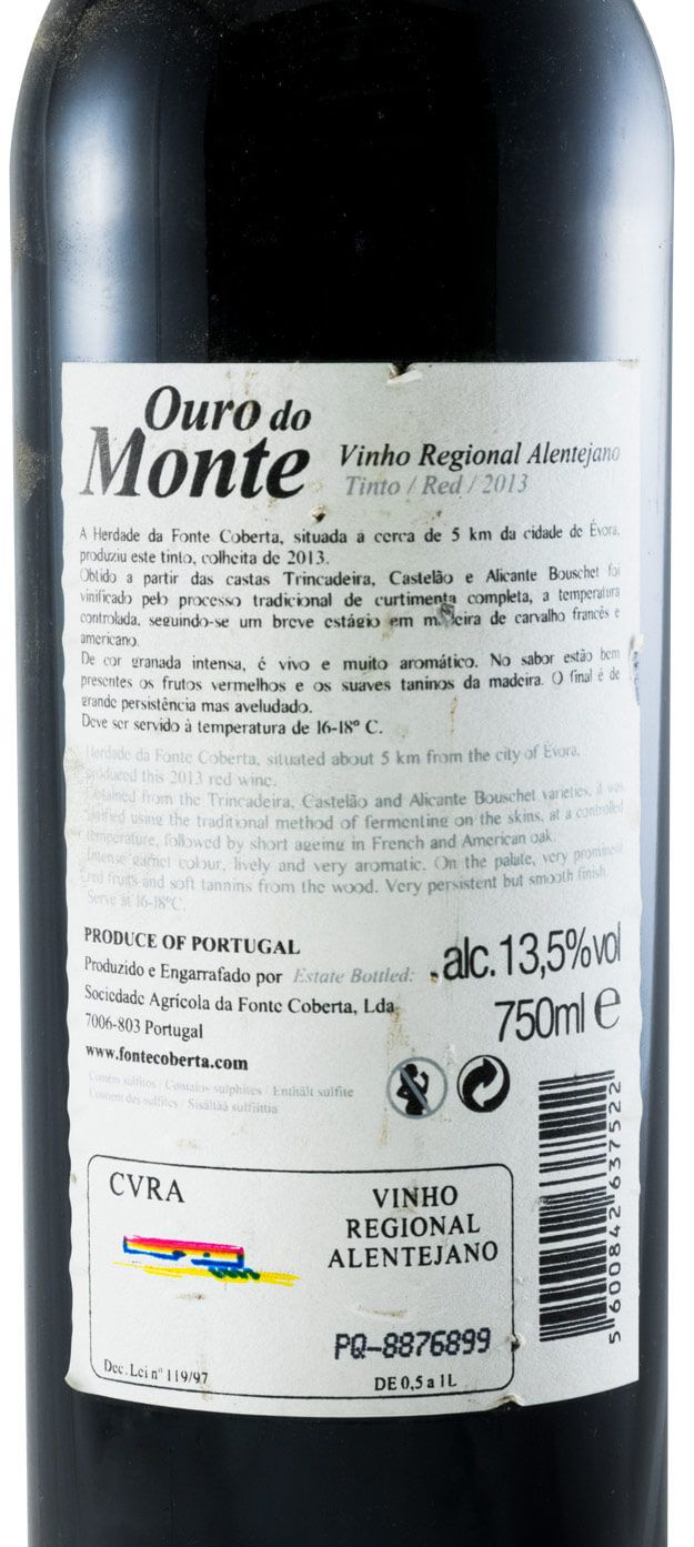 2013 Ouro do Monte red