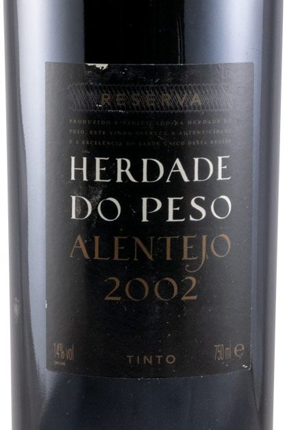 2002 Herdade do Peso Reserva tinto