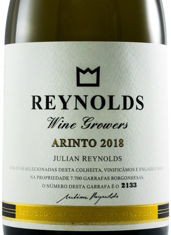 2018 Julian Reynolds Arinto branco