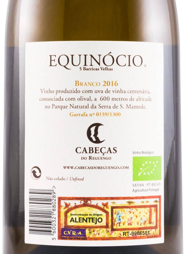 2016 Equinócio organic white