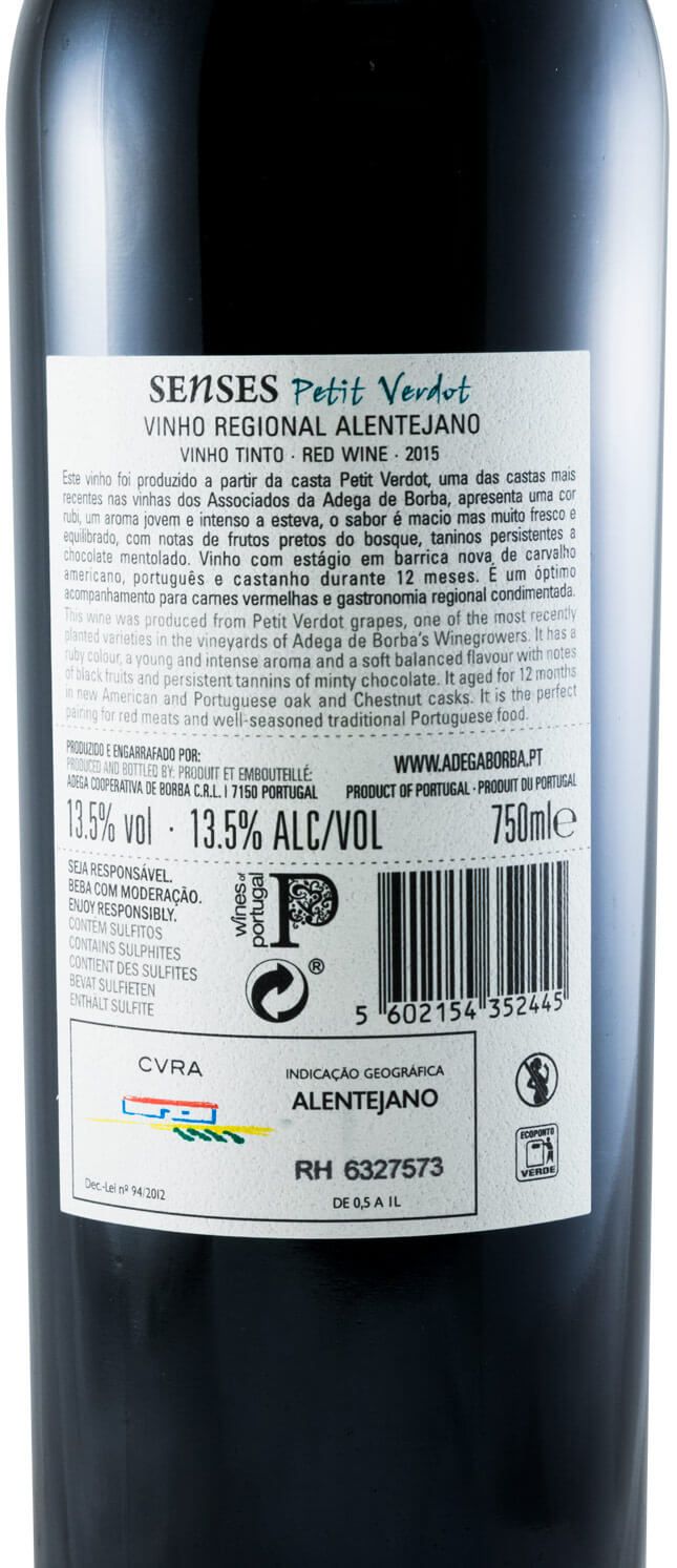 2015 Senses Petit Verdot tinto