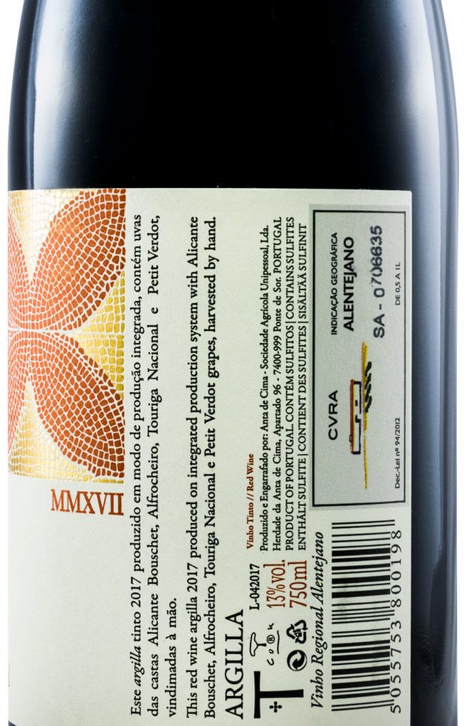 2017 Argilla tinto