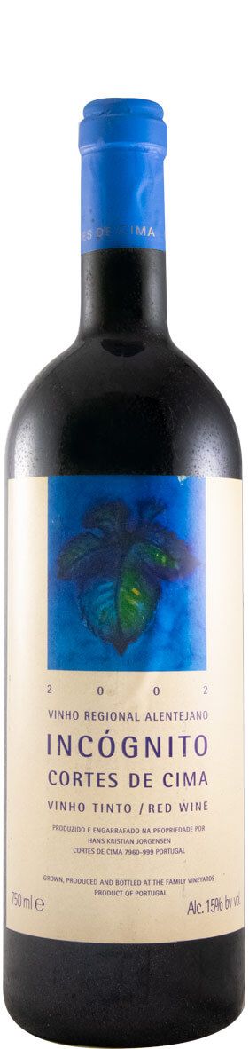 2002 Cortes de Cima Incógnito red