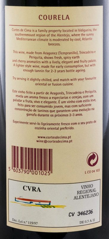 2003 Cortes de Cima Courela red
