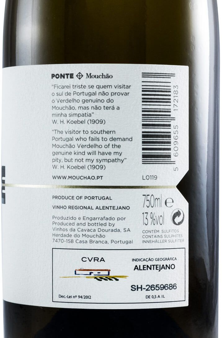 2018 Mouchão Ponte Verdelho branco