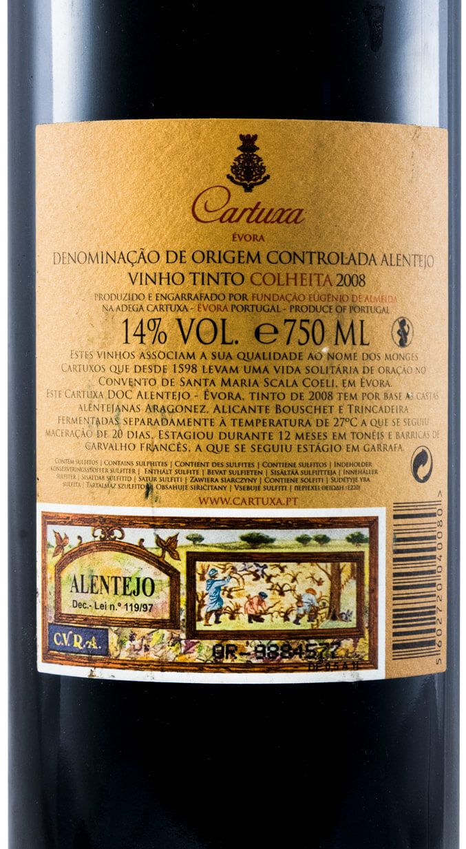 2008 Cartuxa red