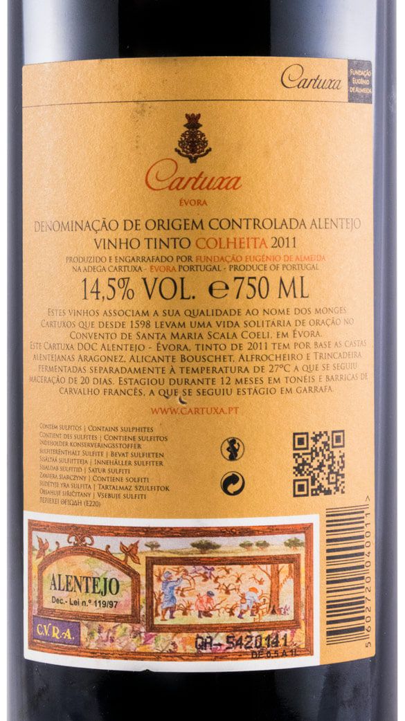 2011 Cartuxa red