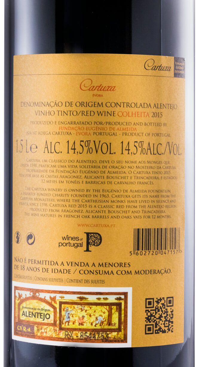 2015 Cartuxa red 1.5L