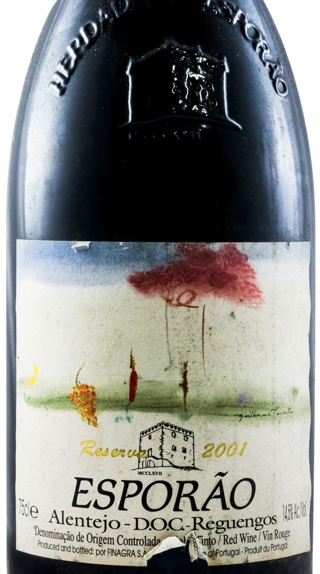 2001 Esporão Reserva red