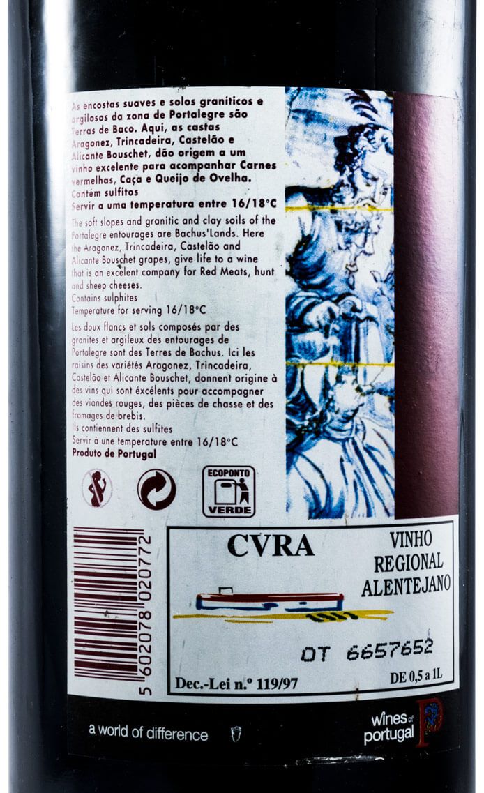 2010 Terras de Baco red