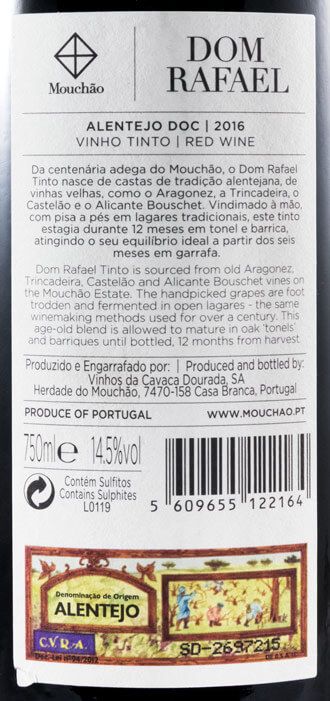2016 Mouchão Dom Rafael red