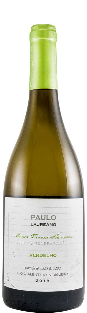 2018 Paulo Laureano Maria Teresa Laureano Verdelho Vinhas Velhas white