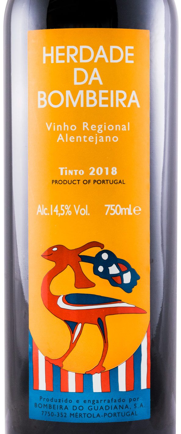 2018 Herdade da Bombeira red