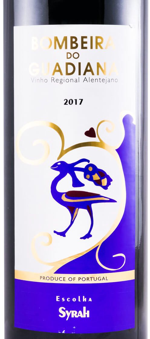 2017 Bombeira do Guadiana Syrah Escolha red