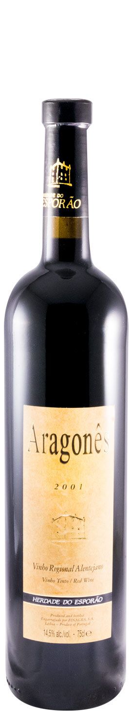 2001 Herdade do Esporão Aragonês red