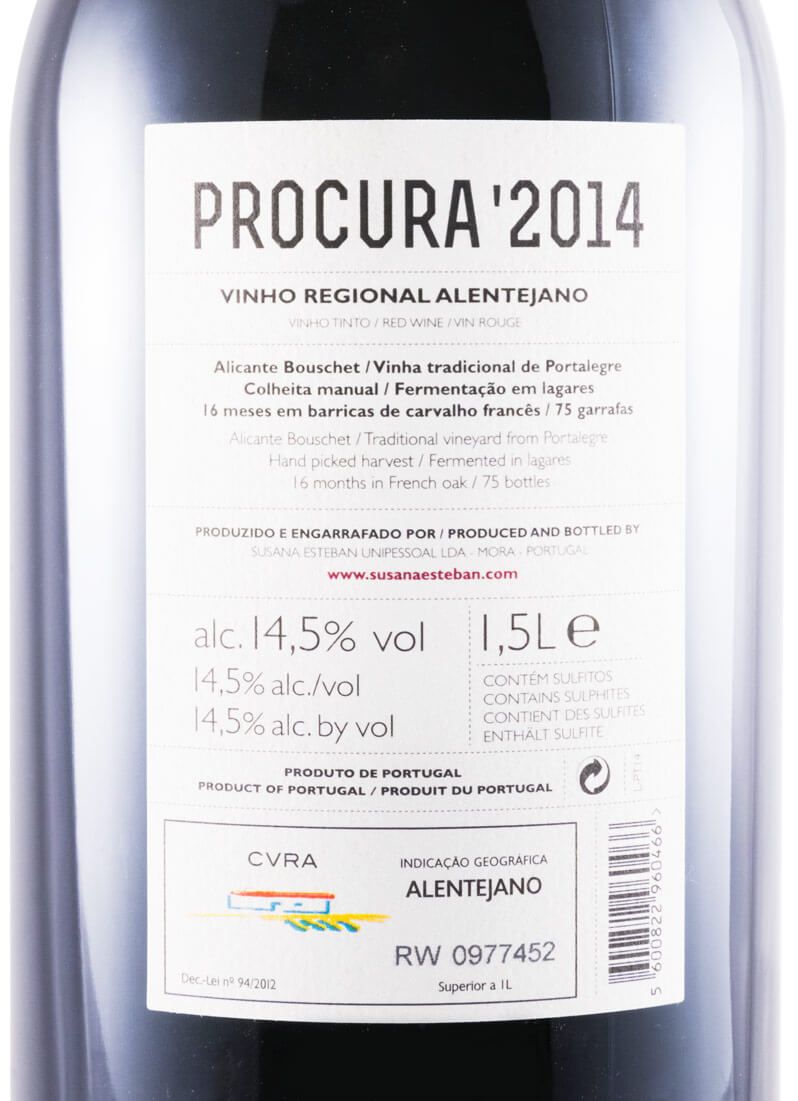 2014 Susana Esteban Procura Vinhas Velhas red 1.5L