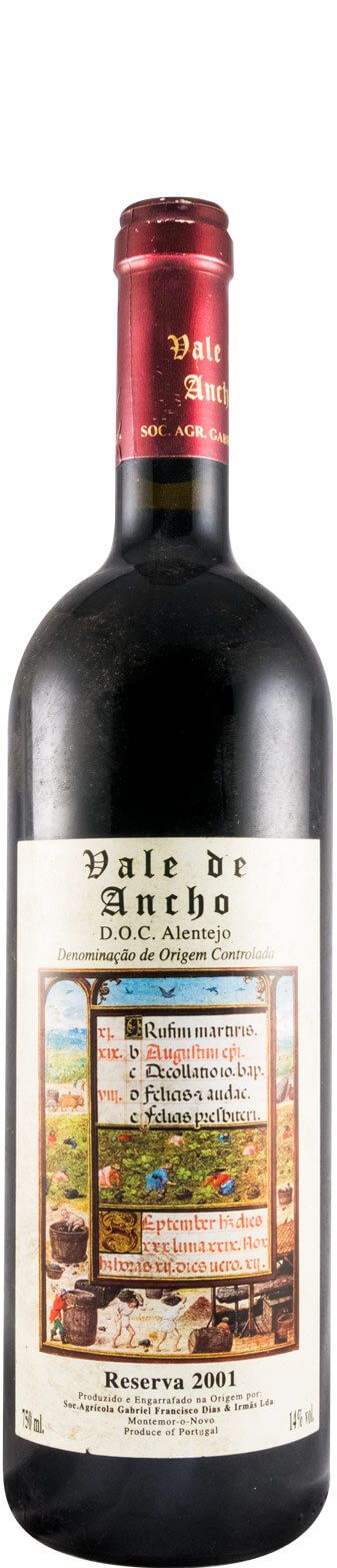 2001 Vale do Ancho Reserva tinto